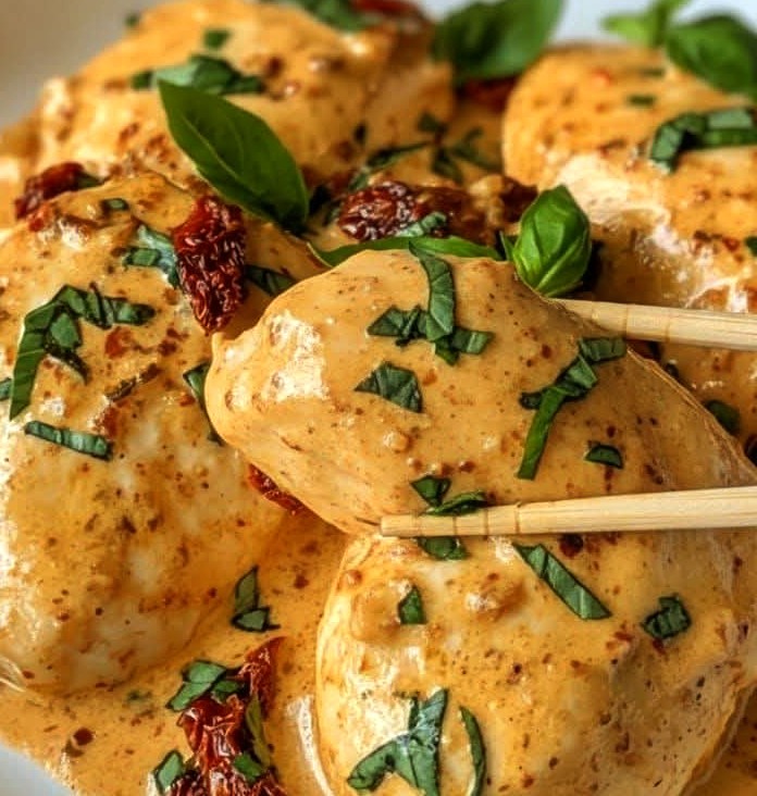 Restaurant-Worthy Sun-Dried Tomato Parmesan Chicken, Simplified